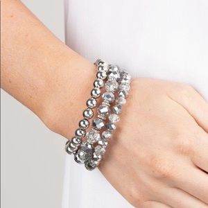 Paparazzi Gimme Gimme Silver Bracelet